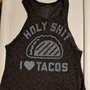 HOLY SHIT I Love Tacos Tank Top